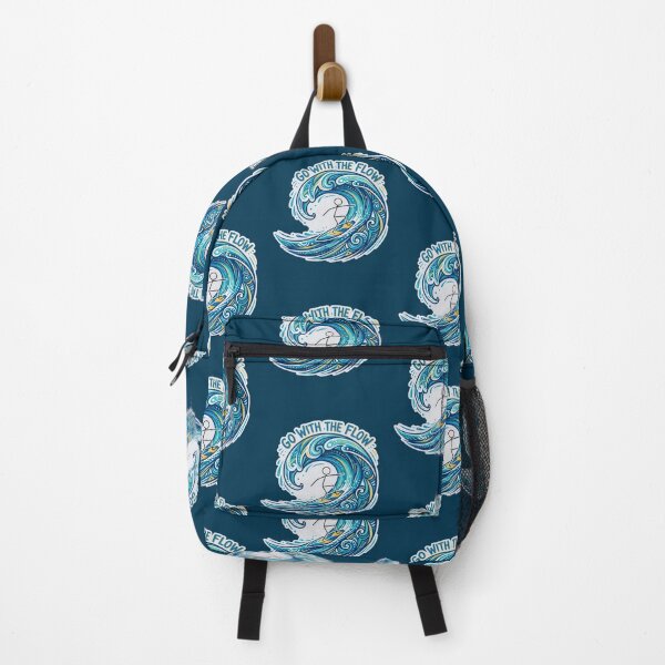 Item preview, Go With the Flow Stickman Surf Adventure designed and sold by Chroma Dreams .