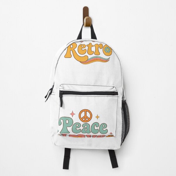 Item preview, Peace Love Retro Cute Vintage Groovy Typography T-Shirt | 70s Hippie Aesthetic Flower Power Design designed and sold by Sanika arts .