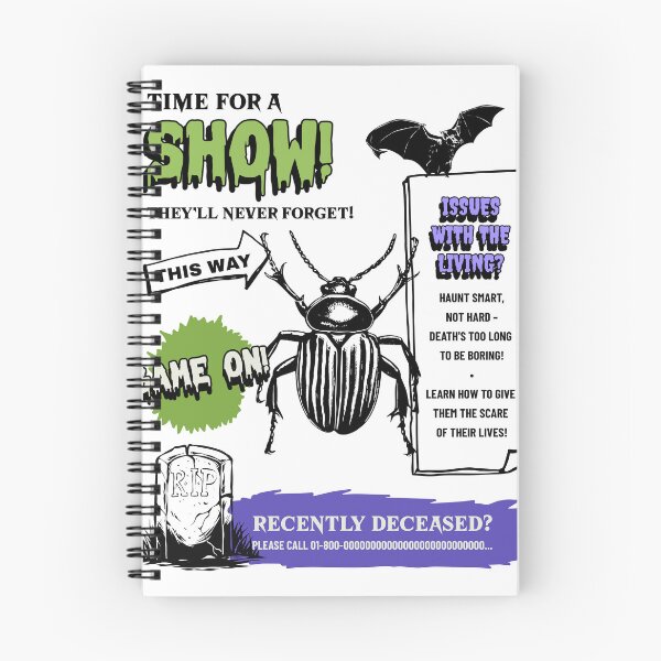 Item preview, Recently Deceased Zombie Humor Design, Funny Halloween Ghost Quote, Horror Comedy Graphic Tee designed and sold by Bigohobi.