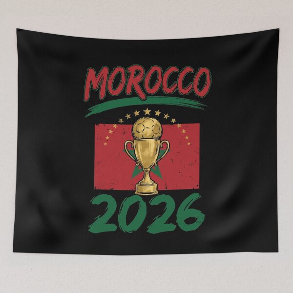 Item preview, Morocco 2026 Football World Cup Fan Supporter designed and sold by SofenArt.