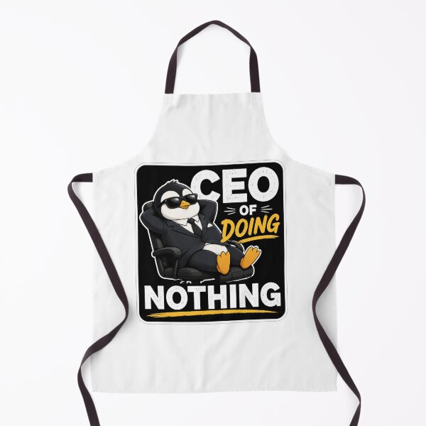 Item preview, CEO of Doing Nothing Penguin Boss designed and sold by Owcomm.