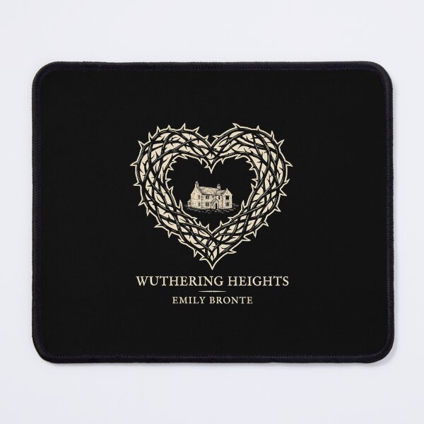 Item preview, Wuthering Heights Thorn Heart Manor Linocut Book Aesthetic designed and sold by Fenay Designs.