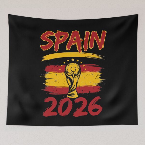Item preview, Spain 2026 World Cup Football Fan Spanish Supporter designed and sold by SofenArt.