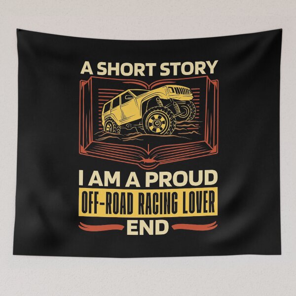Item preview, Off-Road Racing Lover A Short Story Off-Road Racer designed and sold by tshirtconcepts.