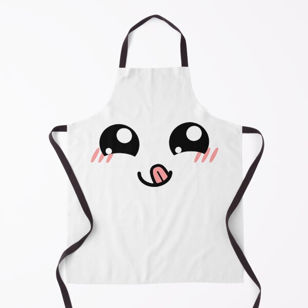 Item preview, Cute kawaii happy smiling tongue out blushing face designed and sold by BlushyPrint.
