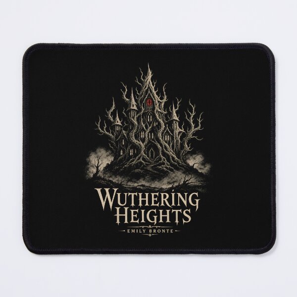 Item preview, Wuthering Heights Haunted Tree Root Gothic Castle Horror Art designed and sold by Fenay Designs.