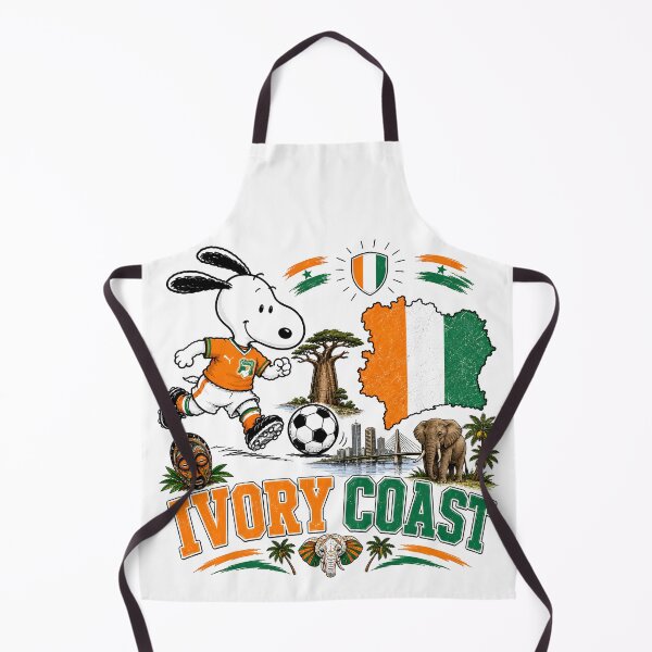 Item preview, Snoopy Ivory Coast Team World Cup 2026 designed and sold by Har-vee.