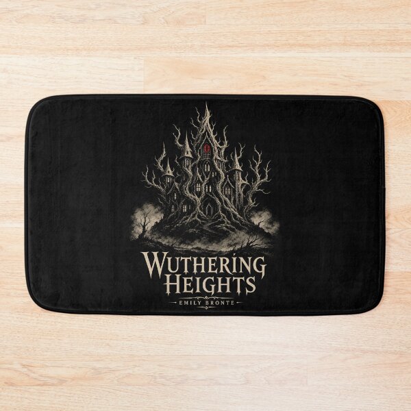 Item preview, Wuthering Heights Haunted Tree Root Gothic Castle Horror Art designed and sold by Fenay Designs.