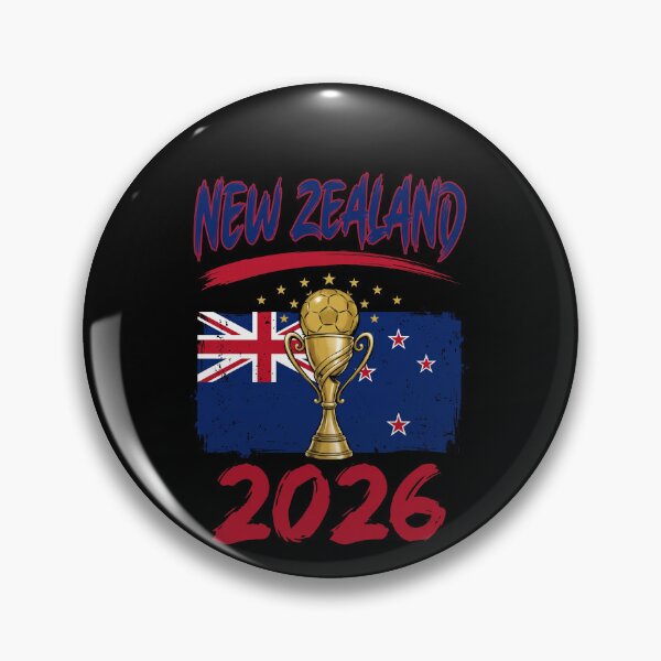 Item preview, New Zealand 2026 Football World Cup Fan Supporter National Pride designed and sold by SofenArt.
