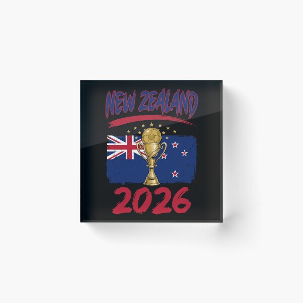 Item preview, New Zealand 2026 Football World Cup Fan Supporter National Pride designed and sold by SofenArt.