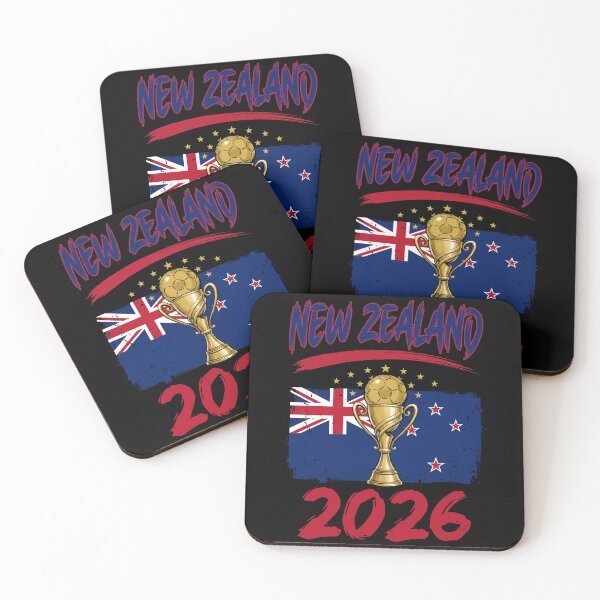 Item preview, New Zealand 2026 Football World Cup Fan Supporter National Pride designed and sold by SofenArt.
