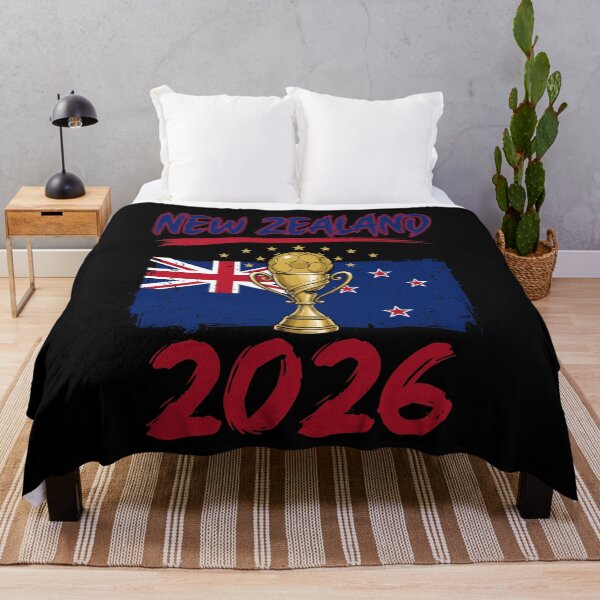 Item preview, New Zealand 2026 Football World Cup Fan Supporter National Pride designed and sold by SofenArt.