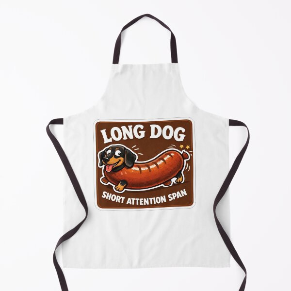 Item preview, Long Dog Short Attention Span designed and sold by Owcomm.