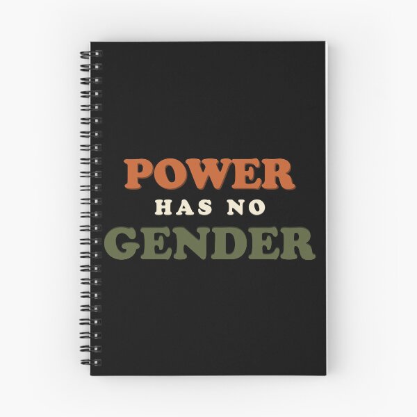 Item preview, Power Has No Gender Typography T-Shirt | Feminist Empowerment Quote Design designed and sold by Velora Printss.