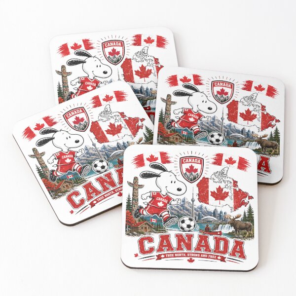 Item preview, Snoopy CANADA Team World Cup 2026 designed and sold by Har-vee.