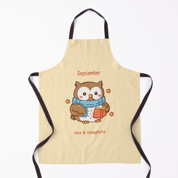 Item preview, September Owl – Wise & Thoughtful designed and sold by TheRightNotes.