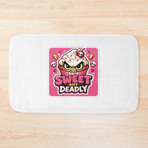 Item preview, Sweet But Deadly Angry Cupcake designed and sold by Owcomm.