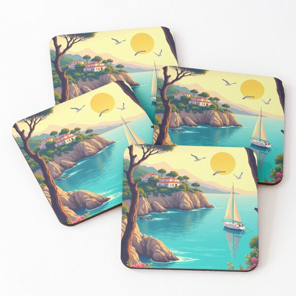 Item preview, Mediterranean Paradise Mallorca Sunset Escape designed and sold by piketo.