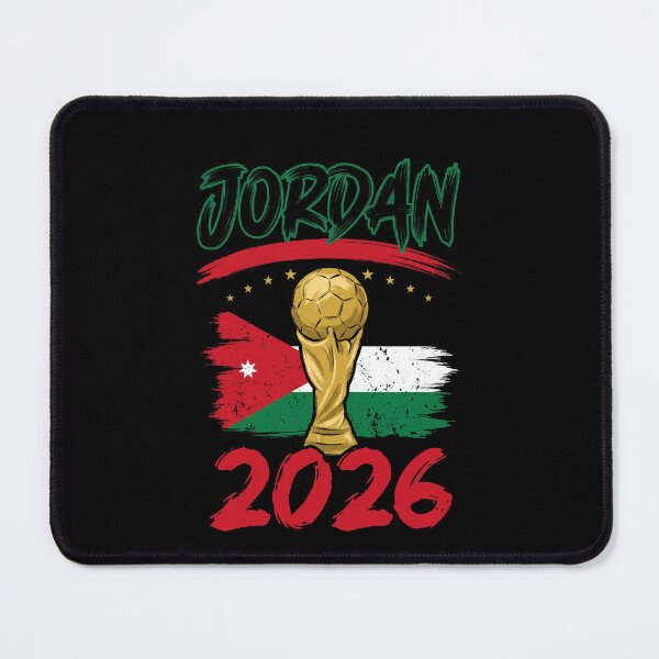 Item preview, Jordan 2026 Football World Cup Jordanian Supporter Soccer Fan designed and sold by SofenArt.
