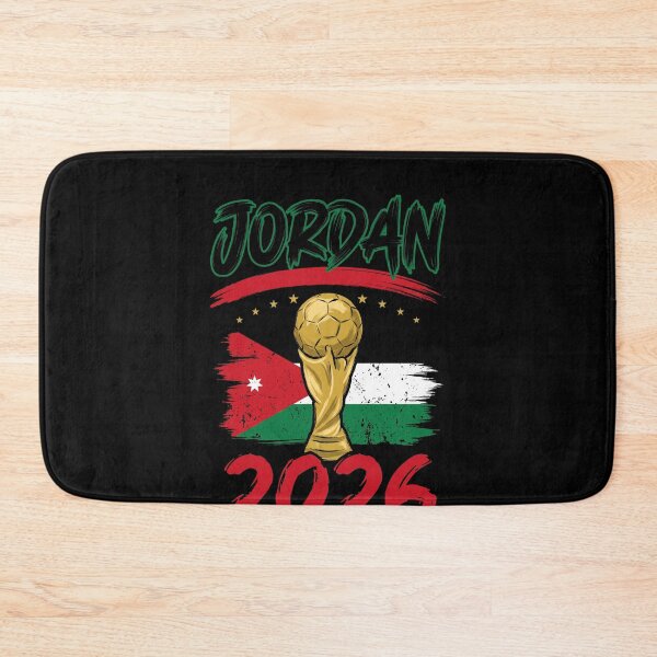 Item preview, Jordan 2026 Football World Cup Jordanian Supporter Soccer Fan designed and sold by SofenArt.