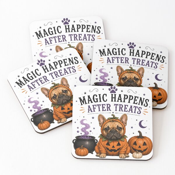 Item preview, Magic Happens After Treats designed and sold by HippyRikky.