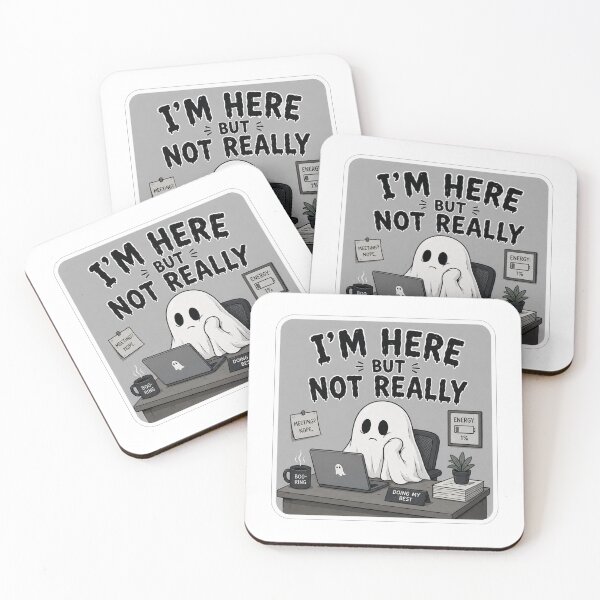 Item preview, Im Here But Not Really Office Ghost designed and sold by Owcomm.