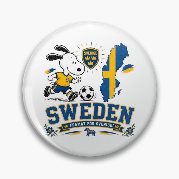 Item preview, Snoopy Sweden Team World Cup 2026 designed and sold by Har-vee.