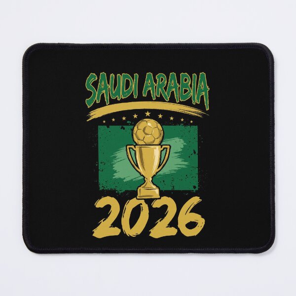 Item preview, Saudi Arabia 2026 World Cup Football Fan designed and sold by SofenArt.