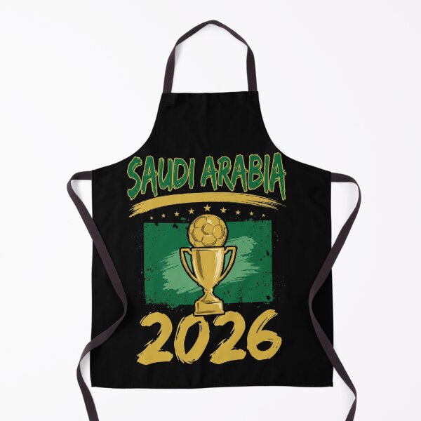 Item preview, Saudi Arabia 2026 World Cup Football Fan designed and sold by SofenArt.