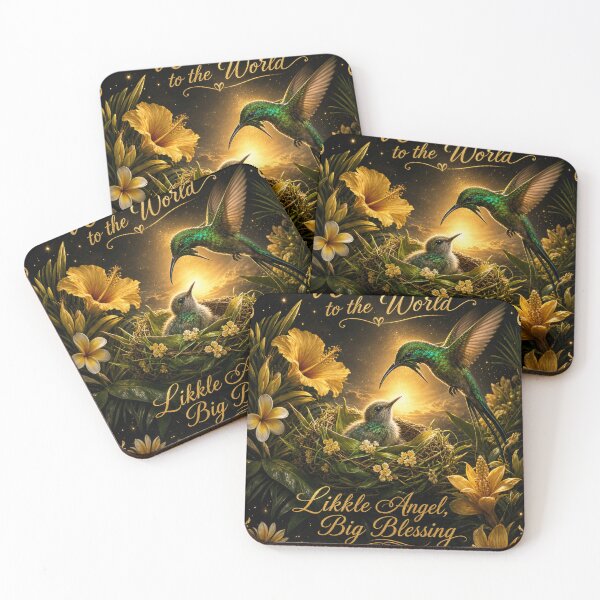 Item preview, Jamaica Soul — New Baby Card | Jamaican Patois & English | Black Gold Green designed and sold by Wappyking1977.