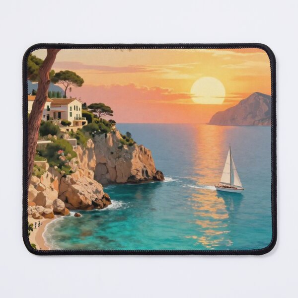 Item preview, Mallorca Golden Escape Mediterranean Sunset Travel Destination designed and sold by piketo.