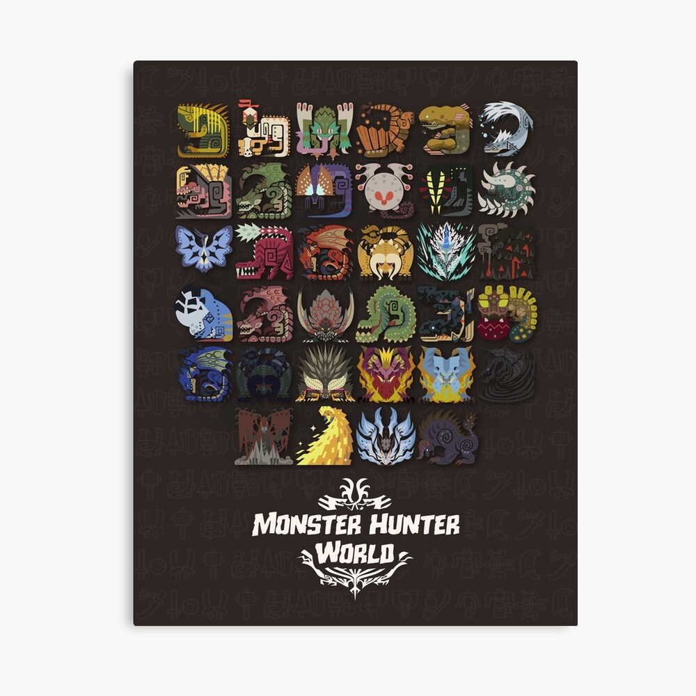 Monster Hunter World Poster Framed Art Print for Sale by Netscape28kbps