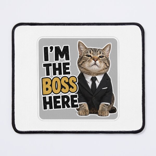 Item preview, Boss Cat In Suit designed and sold by Owcomm.