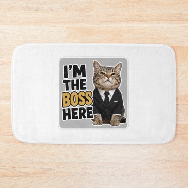 Item preview, Boss Cat In Suit designed and sold by Owcomm.