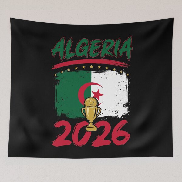 Item preview, Algeria 2026 Football World Cup Supporter designed and sold by SofenArt.