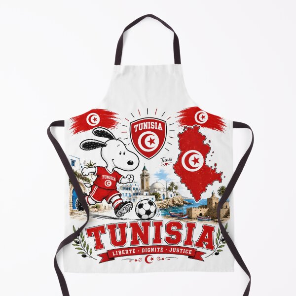 Item preview, Snoopy Tunisia Team World Cup 2026 designed and sold by Har-vee.