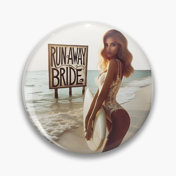 Item preview, Bachelorette Party Bride Surfboard Signboard designed and sold by Voodoo Store Paranormal Collections.