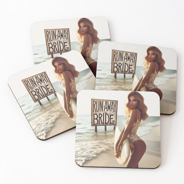 Item preview, Bachelorette Party Bride Surfboard Signboard designed and sold by Voodoo Store Paranormal Collections.
