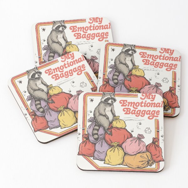 Item preview, Emotional Baggage - Raccoon Meme designed and sold by Beanster-nl.