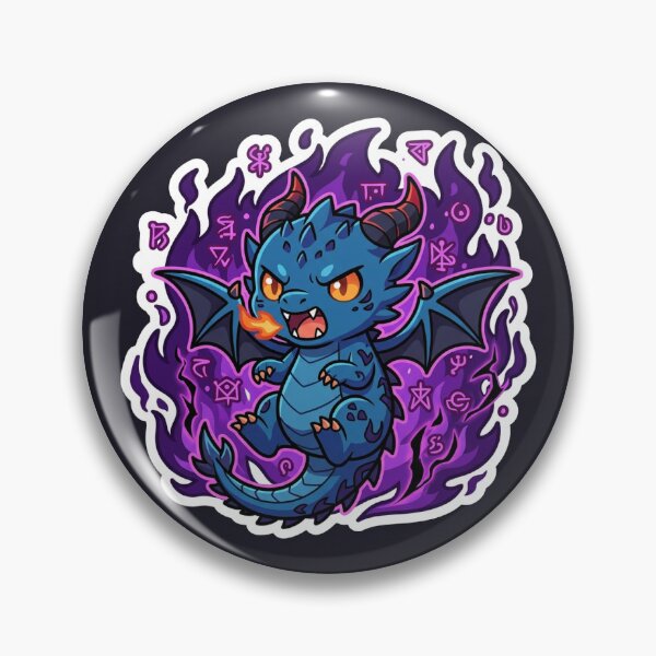 Item preview, Chibi Azure Dragon Anime Sticker designed and sold by uegi.