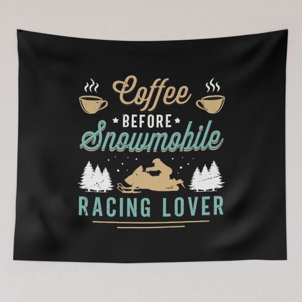 Item preview, Snowmobile Racing Coffee Snowboarding Coffee Lover designed and sold by tshirtconcepts.