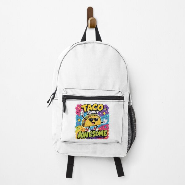 Item preview, Taco About Awesome Funny Mexican Food Pun designed and sold by Owcomm.