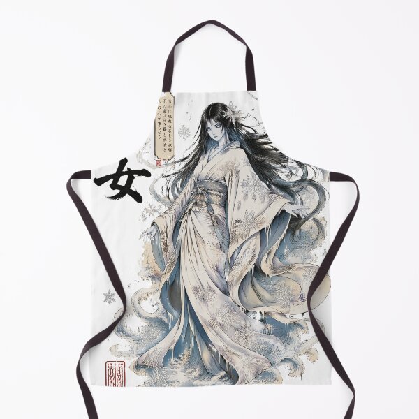Item preview, Japanese Snow Woman Art – Yuki Onna Yokai designed and sold by kaxymax.