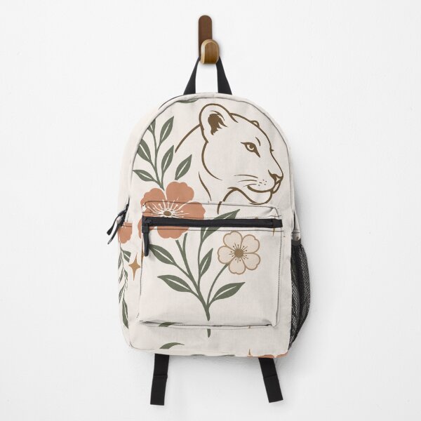Item preview, Diseño de estampado femenino con motivos botánicos de leonas designed and sold by Pink-Blossoms.