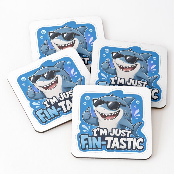 Item preview, Cool Shark Fintastic Vibe designed and sold by Owcomm.