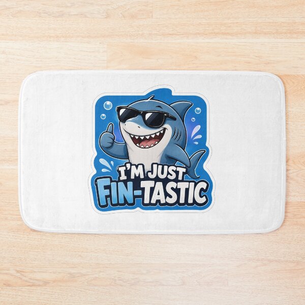 Item preview, Cool Shark Fintastic Vibe designed and sold by Owcomm.
