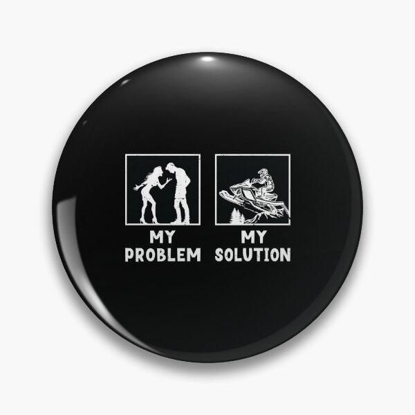 Item preview, Snowmobile Racing My Problem My Pictogram Dad Mom designed and sold by tshirtconcepts.