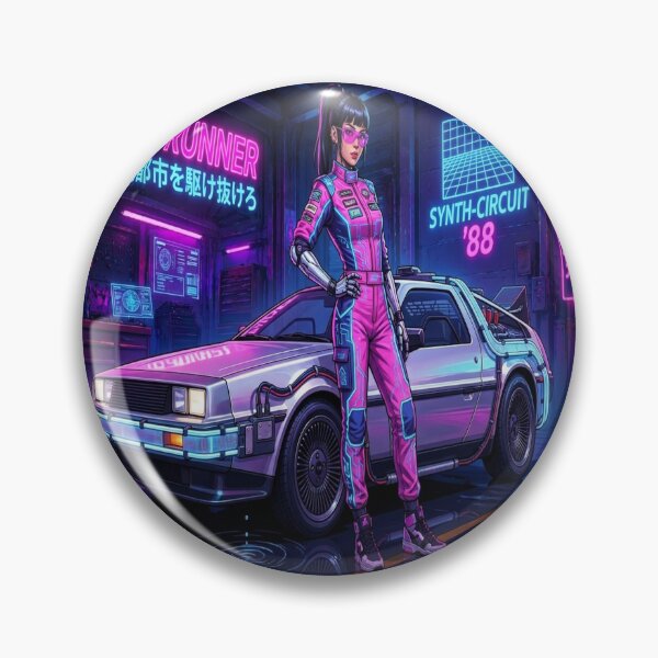 Item preview, Grid Runner Synth Circuit 88 Cyberpunk Car designed and sold by Mavila Forge.