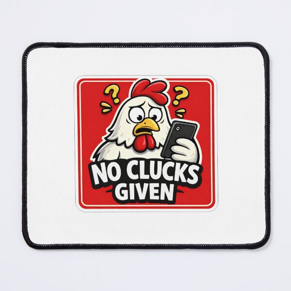 Item preview, No Clucks Given Confused Chicken designed and sold by Owcomm.