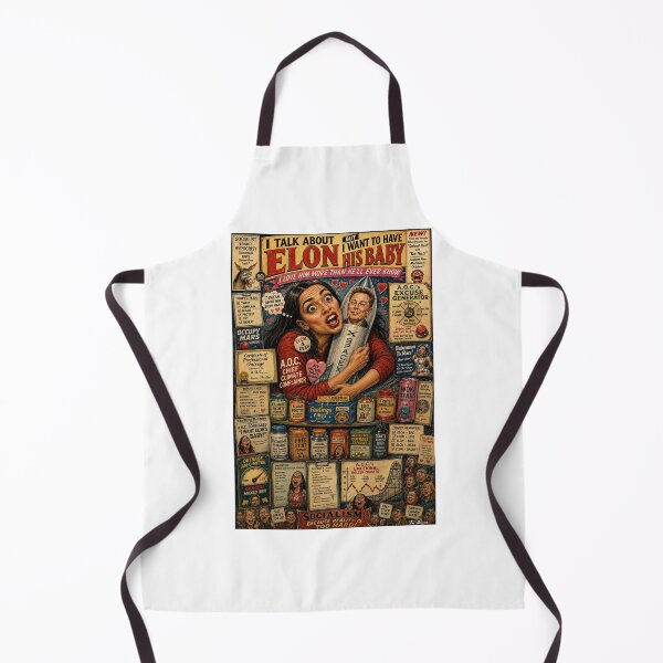 Item preview, AOC Loves Elon designed and sold by LoudMouthArt.